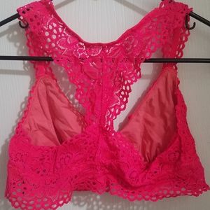 Hot Pink Racerback Bralette